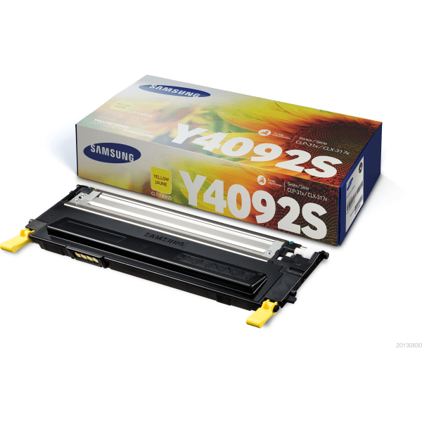 Samsung CLT-Y4092S (SU482A) Yellow Toner Cartridge (Original)