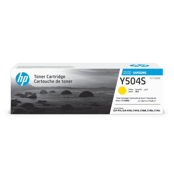 Samsung CLT-Y504S Yellow Toner Cartridge (SU502A) (Original)