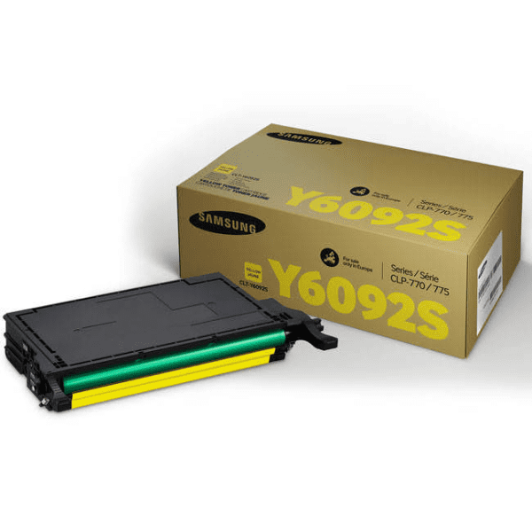 Samsung CLT-Y6092S (SU559A) Yellow Toner Cartridge (Original)