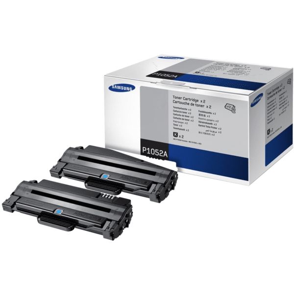 Samsung MLT-P1052A (SV115A) Black High Capacity Toner Cartridge Twin Pack (Original)