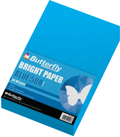 Bond Paper, A4, 80gsm, Bold Tints - Blue