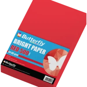 Bond Paper, A4, 80gsm, Bold Tints – Red