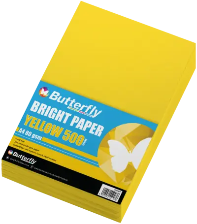 Bond Paper, A4, 80gsm, Bold Tints - Yellow
