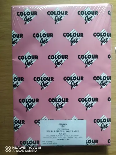 Colourjet Low Gloss Double-Sided Paper 130gsm LPSF-131/LPSF-132/250A4 (Each)