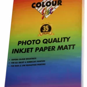 COLOURJET Speciality Paper Matt Photo Hf-231 A4 Hf-231 A4 230 50 Sheets Inkjet Printers Pack 50