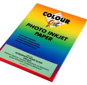 COLOURJET Speciality Paper Ultra Gloss Photo Upg-243 A4 Upg-243 A4 240 20 Sheets Inkjet Printers Pack 20