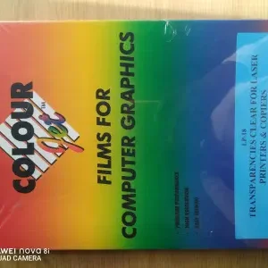 Colourjet Transparency Film A4 Laser Ink Copier LP-18/100A4 (Pack 100)