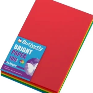 Grafton Bright Paper Assorted Rainbow Colours A4 80gsm Pack of 100