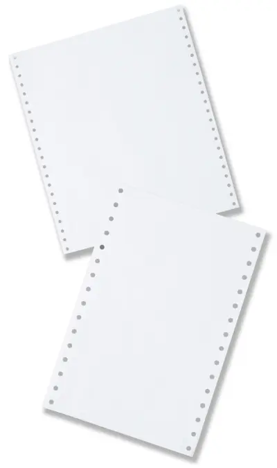 Topform Consol Paper 1 Part Blank Perforated 240mmx280mm EW975/1 (Box 2000)